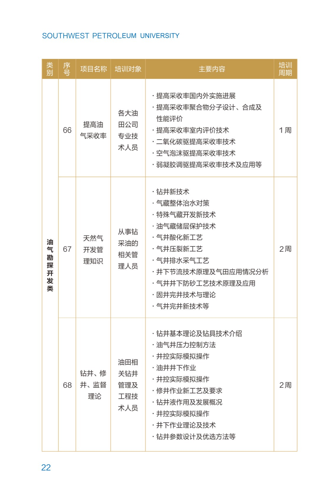 西南石油大學2023年培訓計劃（單頁版）_27