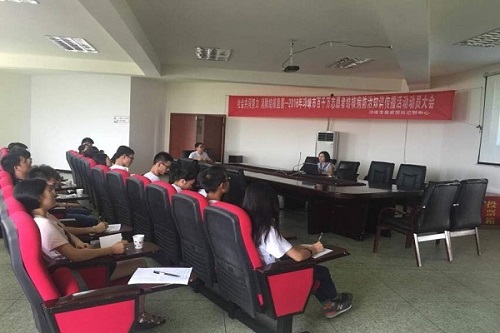 疾控中心朱科長發表講話