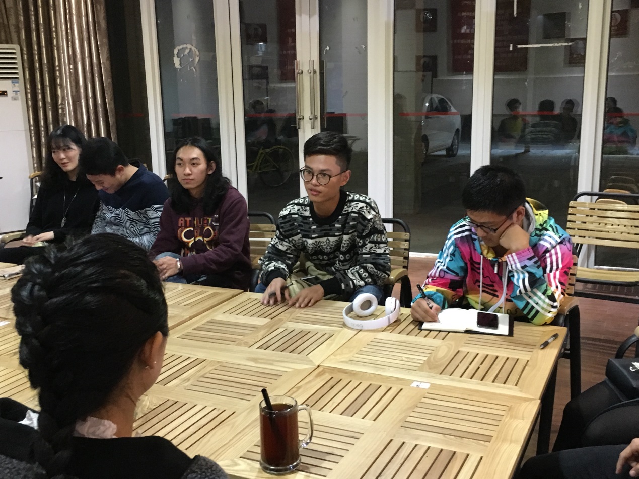 經管院譚浩同學分享其“智匯數碼”的創業項目