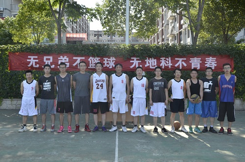 足球賽合影